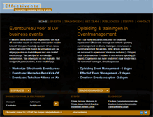 Tablet Screenshot of effectivents.nl